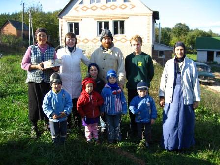 В гостях у друзів с. Журавне: Родина Лукавенків